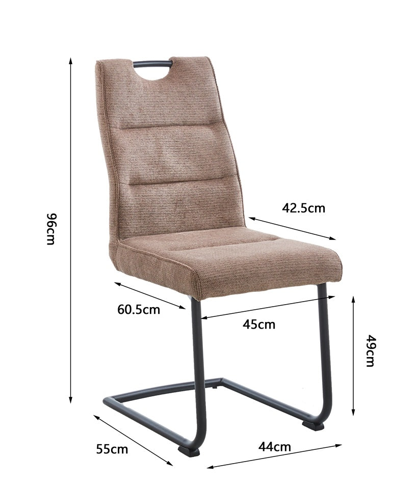 2er Set Esszimmerstühle - Luxuriöser Sitzkomfort und ästhetische Eleganz NuanceKomfort - Möbelmeister M&M