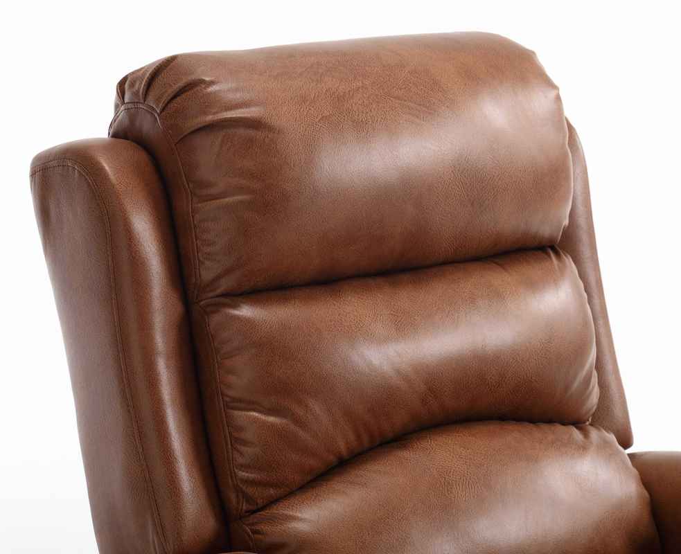 Exklusiver Chesterfield Relax Sessel mit Schlaffunktion – Eleganter Ledersessel in Braun - Möbelmeister M&M