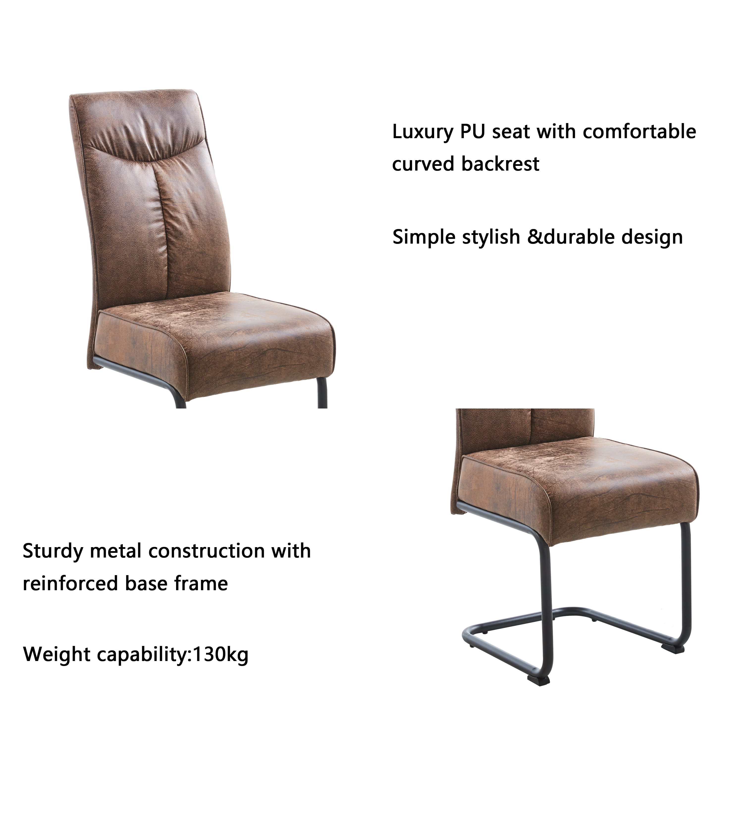 Moderne Esszimmerstühle aus Leder - Zeitloses Design und ergonomischer Komfort - Möbelmeister M&M