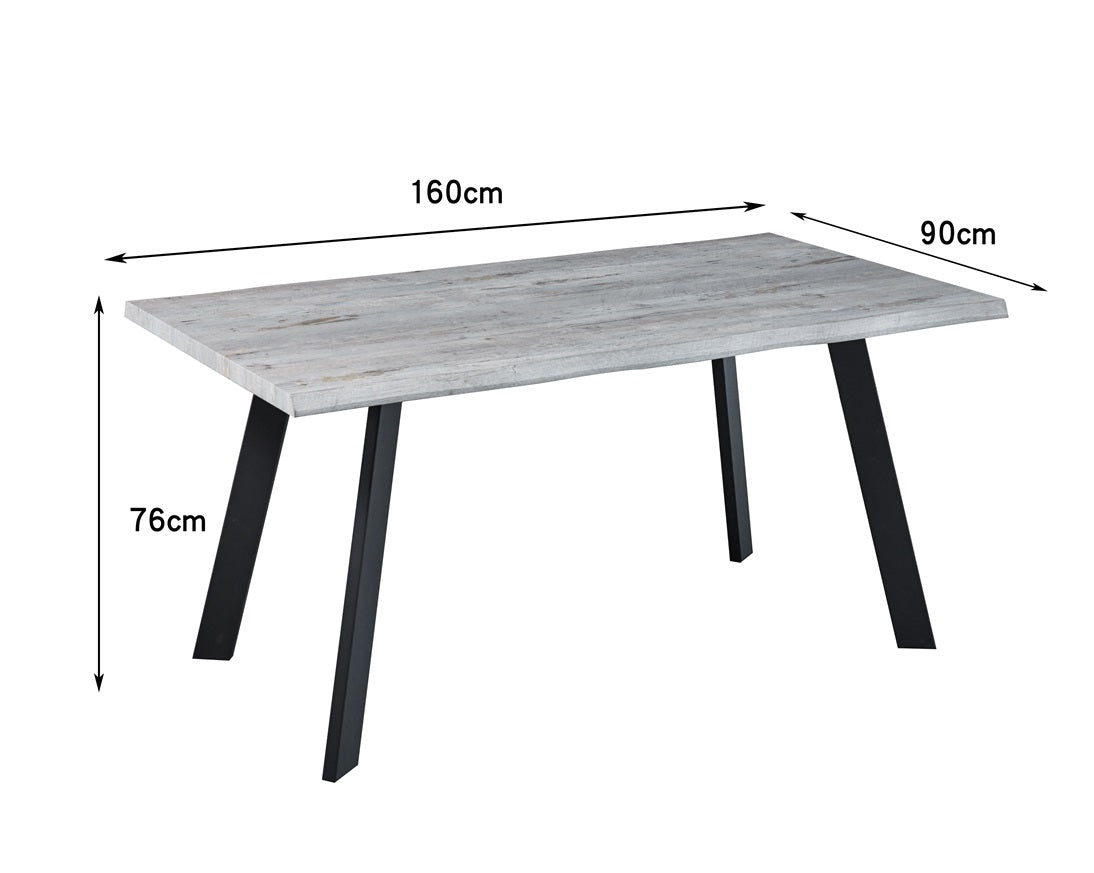 Esstisch aus Holz Eiche - 160 cm, stabil und zeitlos - Möbelmeister M&M