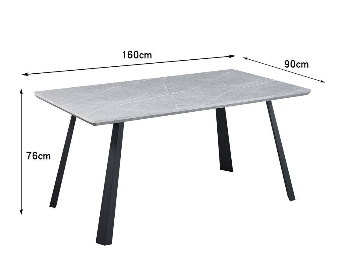 Esstisch Holz 160x90x76 cm - Modernes Design - Möbelmeister M&M