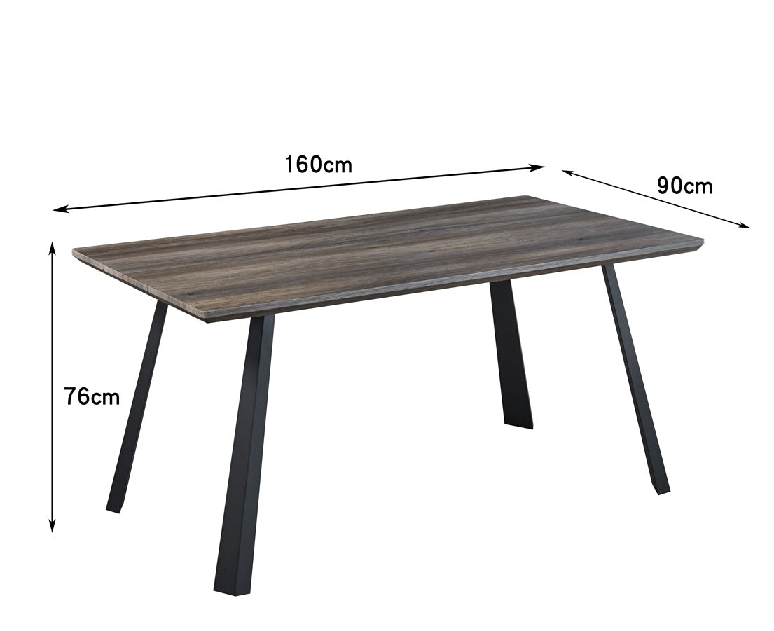 Esstisch Holz 160x90x76 cm - Modernes Design - Möbelmeister M&M