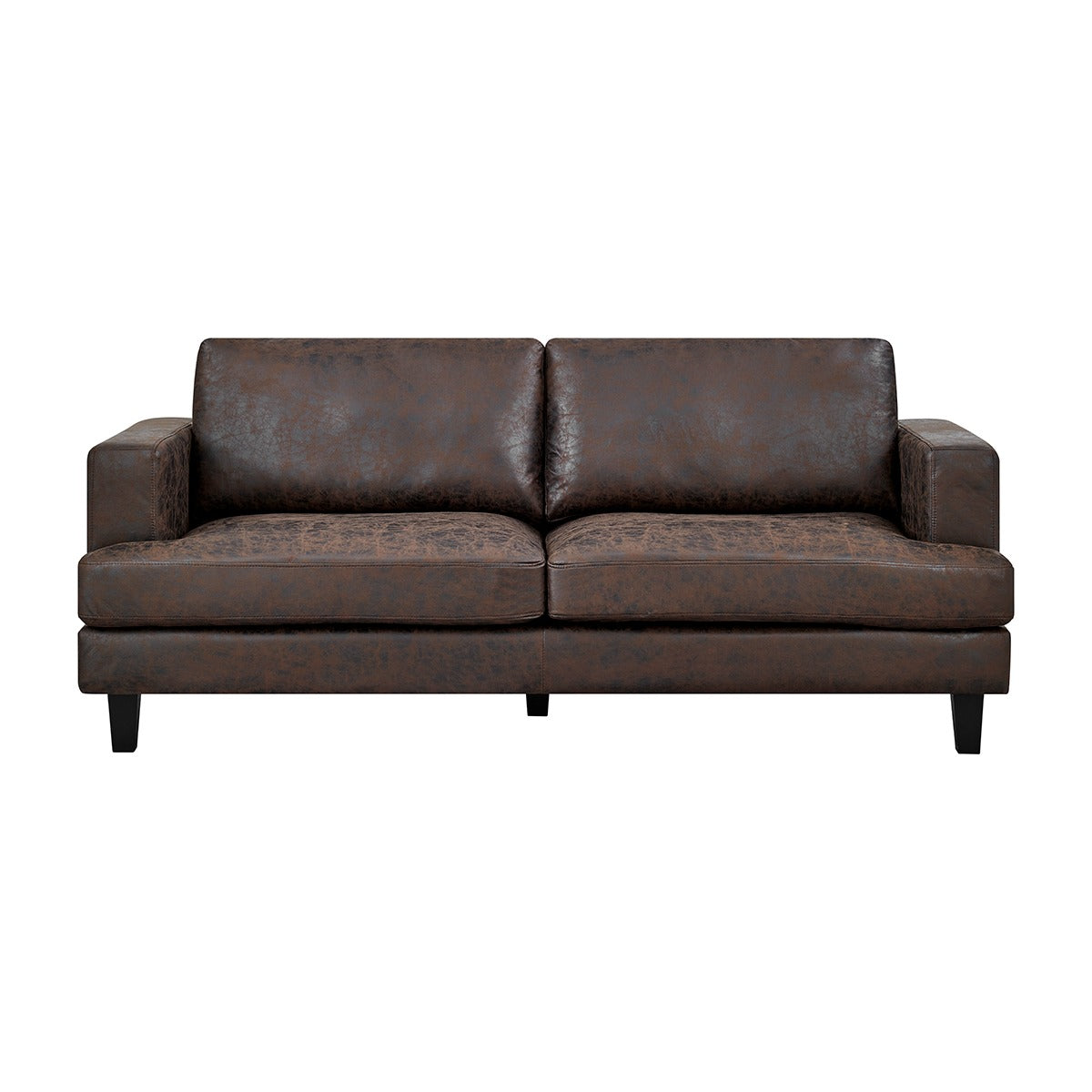 Luxuriöses 3-teiliges Sofa Set in Braun – Sofa, Loveseat und Sessel im modernen Design - Möbelmeister M&M